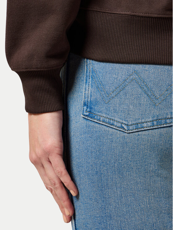 Wrangler Wrangler Μπλούζα 112356458 Καφέ Regular Fit