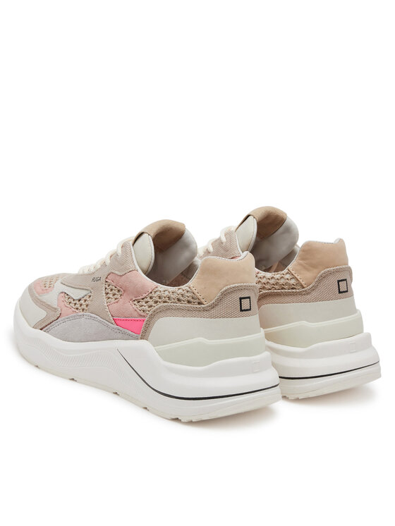 D.A.T.E. D.A.T.E. Sneakersy Fuga  W421-FG-ET Brązowy