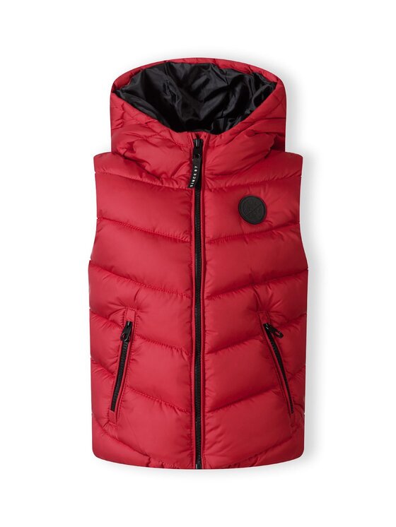 minoti minoti Kamizelka 33GILET500 Czerwony Regular Fit