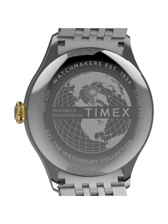 Timex Timex Zegarek TW2Y91900 Złoty