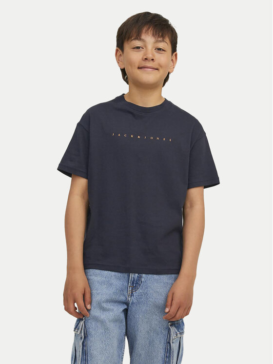 Jack&Jones Junior Jack&Jones Junior T-shirt Star 12237435 Tamnoplava Relaxed Fit