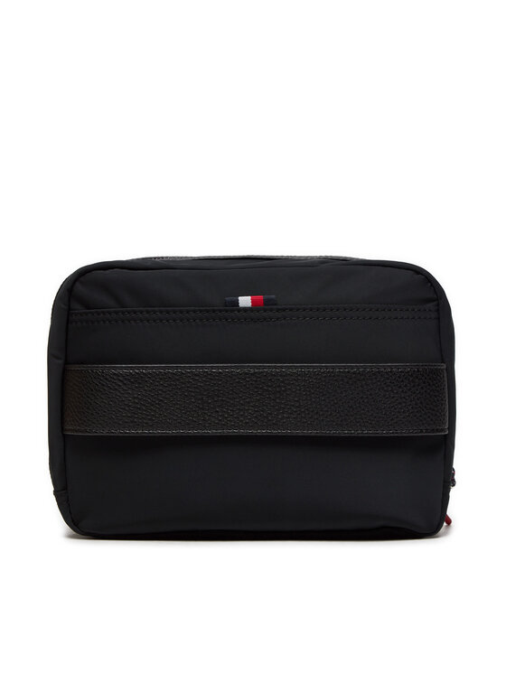 Tommy Hilfiger Tommy Hilfiger Kosmetický kufřík Functional Nylon Washbag AM0AM12597 Černá