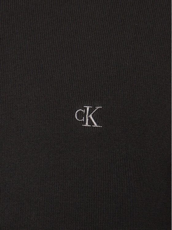 Calvin Klein Jeans Calvin Klein Jeans Πουλόβερ J30J326741 Μαύρο Regular Fit