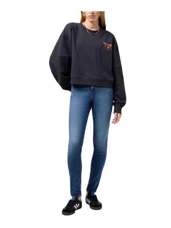 Wrangler Wrangler Jeansy 112351742 Niebieski Skinny Fit