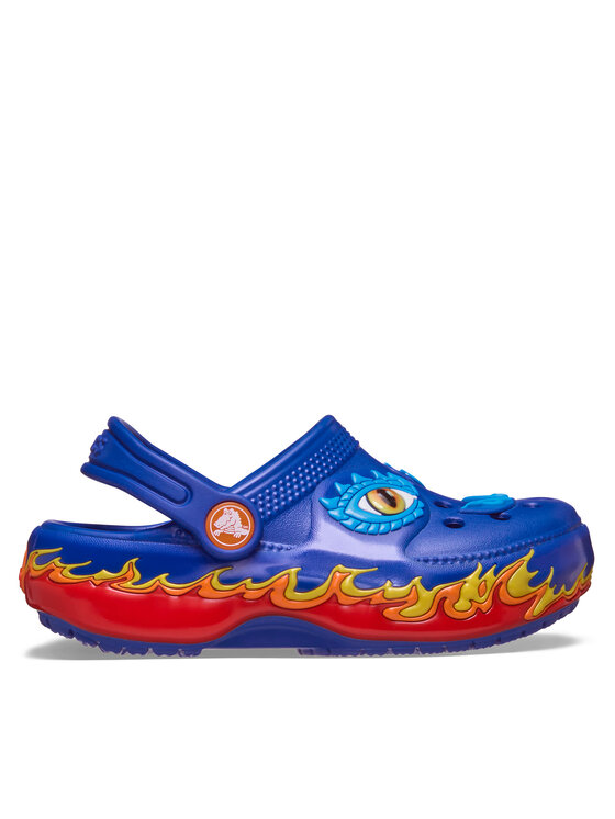 Crocs Crocs Natikači Toddler Classic IAM Dragon Lights Clog 212510 Modra
