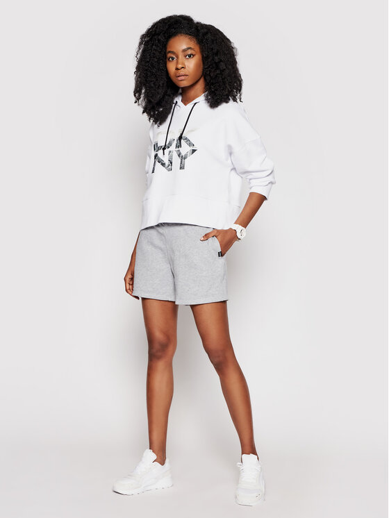 Felpa DP1T8011 Bianco Regular Fit