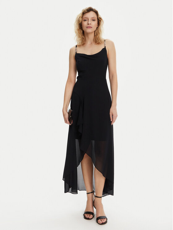 Morgan Morgan Rochie cocktail 251-REMA Bleumarin Slim Fit