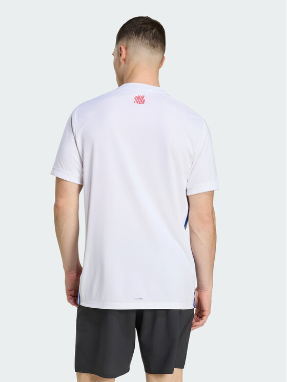 adidas adidas Koszulka techniczna FFHB Biały Slim Fit