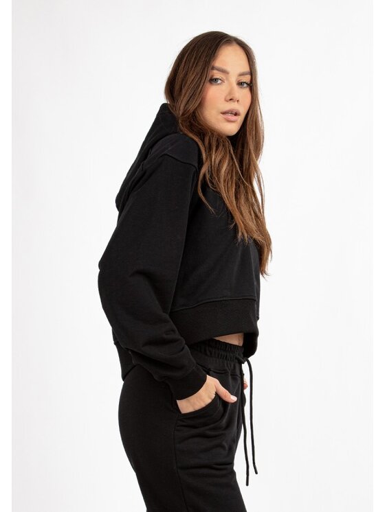 DKaren Sport DKaren Sport Bluza DK-K-B25 Czarny Classic Fit