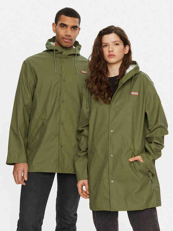 Hunter Hunter Větrovka HARU0003242 Zelená Regular Fit