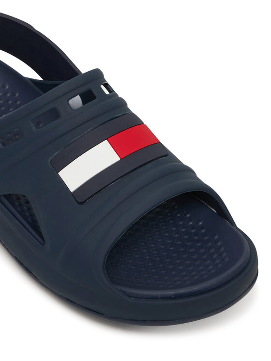 Tommy Hilfiger Tommy Hilfiger Basutės Comfy Sandal T3XF-34401-0083 S Tamsiai mėlyna