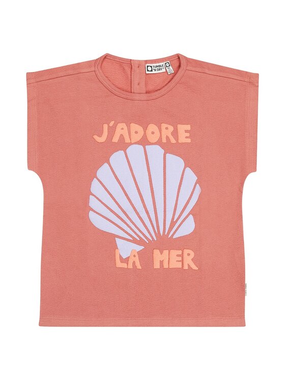 Tumble 'N Dry Tumble 'N Dry T-Shirt TUMBLE Różowy Regular Fit