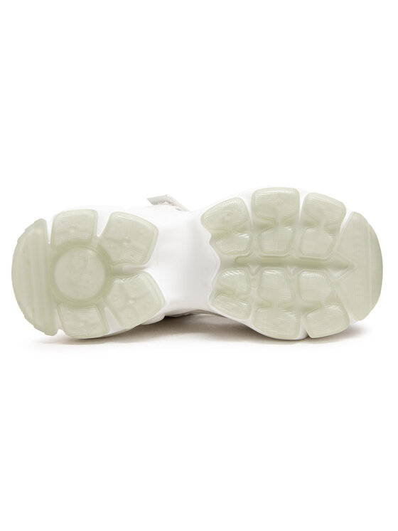 Buffalo Buffalo Sandalen Binary O BN10620301 Weiß