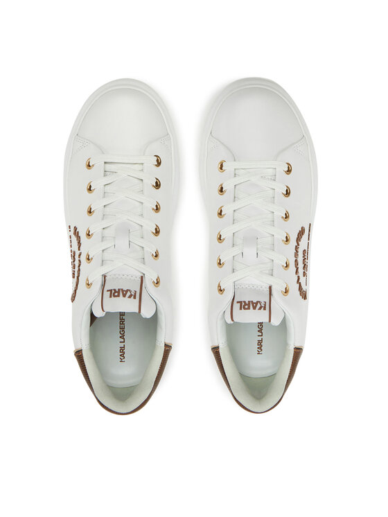 KARL LAGERFELD KARL LAGERFELD Sneakersy Kapri KL62539M Biały