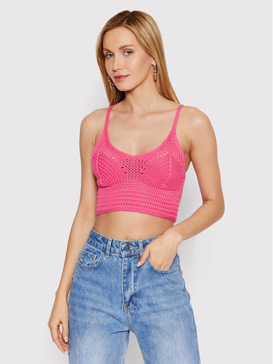 Top Marielle AL018 Rosa Cropped Fit