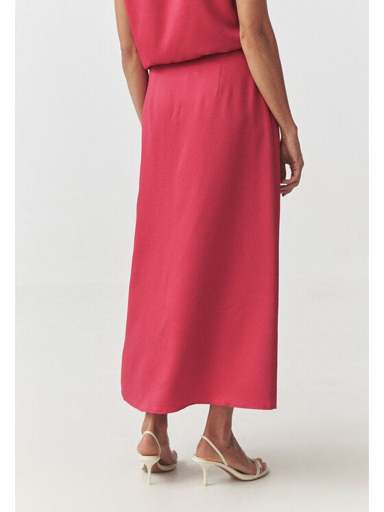 TATUUM TATUUM Maxi sukňa LEJA Červená Close Fit