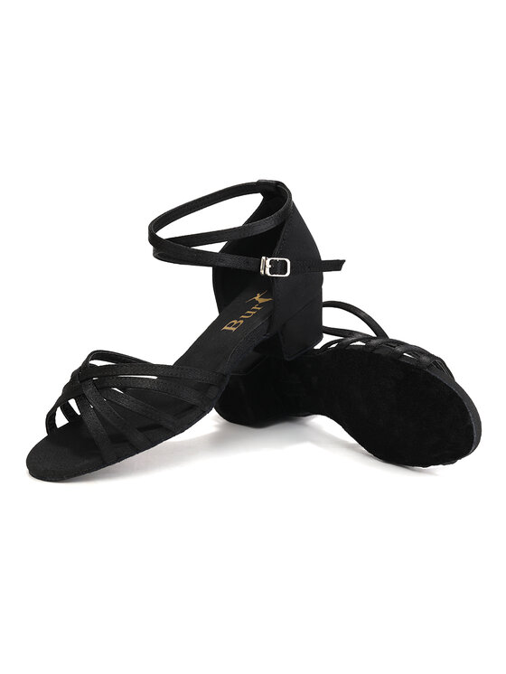 Burtan Dance Shoes Burtan Dance Shoes Sandały HAVANA Czarny