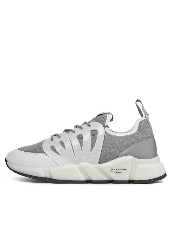 Weekend Max Mara Weekend Max Mara Sneakersy Faggiojersey 24157610546 Szary