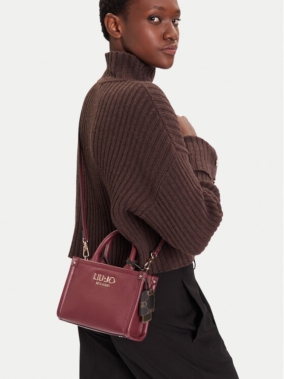 Liu Jo Liu Jo Ročna torba Esc XS Tote AF5102 E0058 Bordo rdeča
