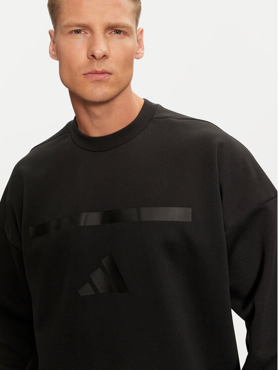 adidas adidas Mikina Z.N.E. JE7536 Černá Loose Fit