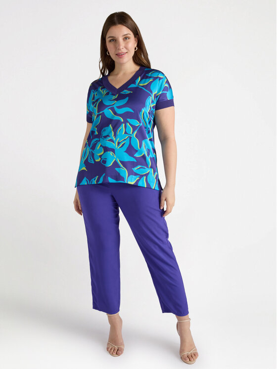 Fiorella Rubino Fiorella Rubino Cardigan M540L007910N0Z4 Turchese Boxy Fit