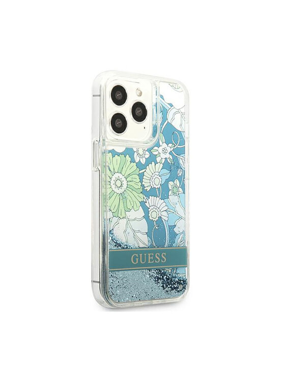 Guess Guess Etui na telefon Liquid Glitter Kolorowy