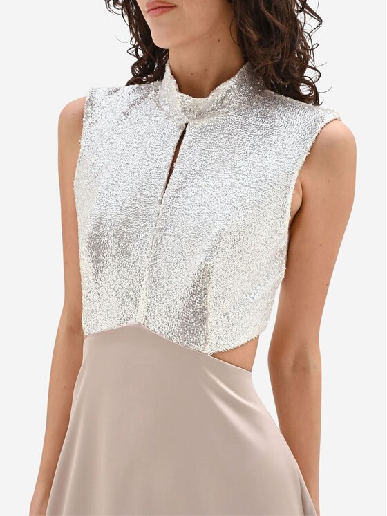 Rinascimento Rinascimento Abito da sera Abito donna Beige Regular Fit