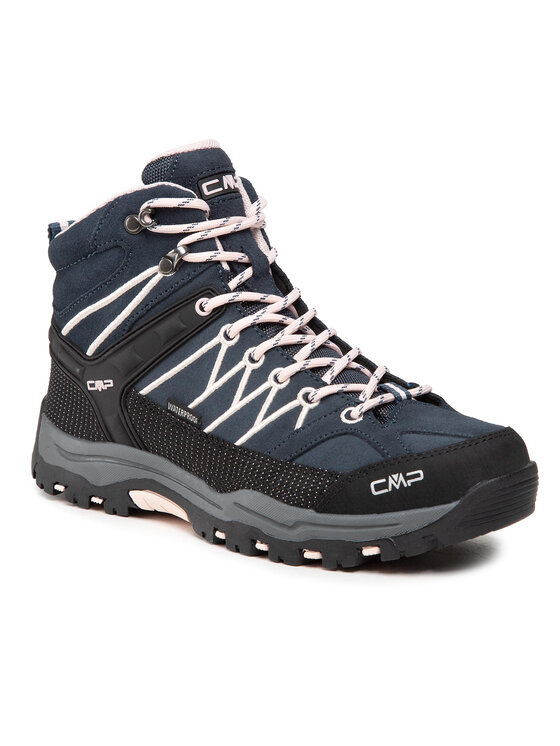 CMP CMP Παπούτσια πεζοπορίας Kids Rigel Mid Treking Shoe Wp 3Q12944J Σκούρο μπλε