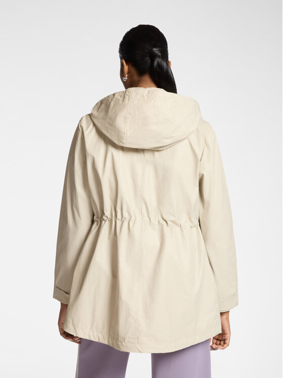 Elena Mirò Elena Mirò Giubbotto piumino F245P000188N002 Crema Regular Fit