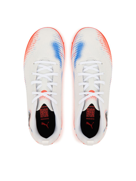 Puma Puma Buty do piłki nożnej Future 8 Play Tt Jr 108626 01 Biały