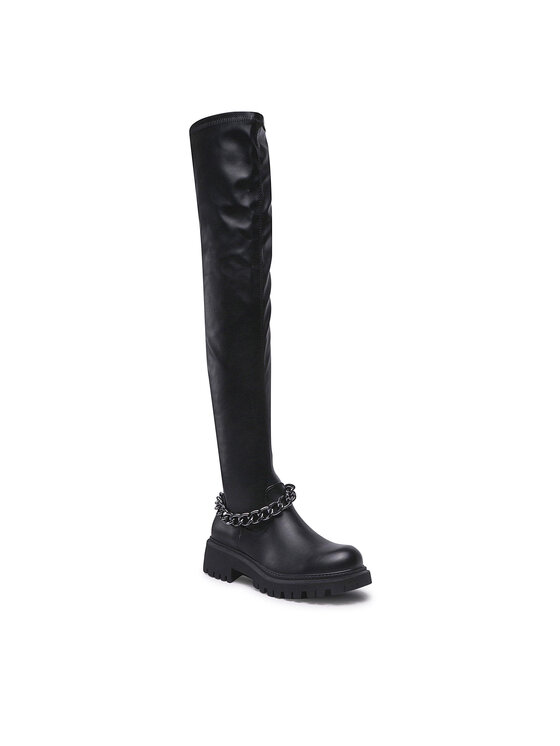 DeeZee DeeZee Stivali sopra il ginocchio H13073A-5 Nero