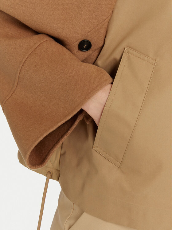 Weekend Max Mara Weekend Max Mara Trench Bazar 2515081041 Beige Relaxed Fit