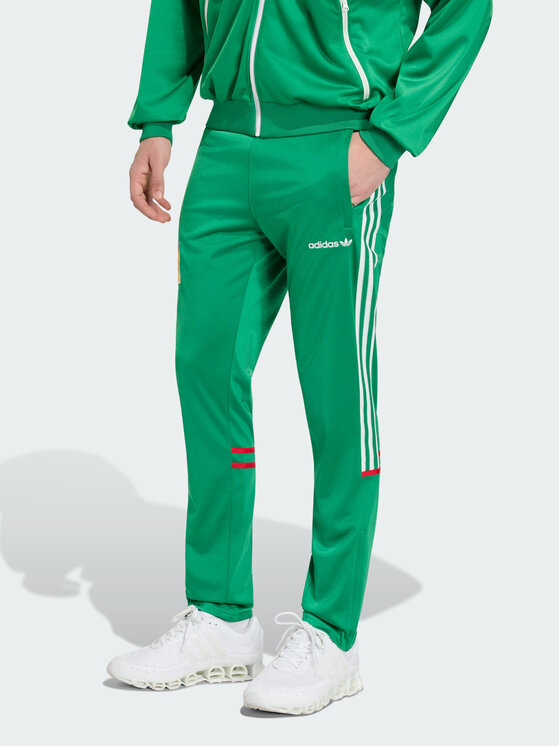 adidas adidas Spodnie dresowe 161514 Zielony Slim Fit