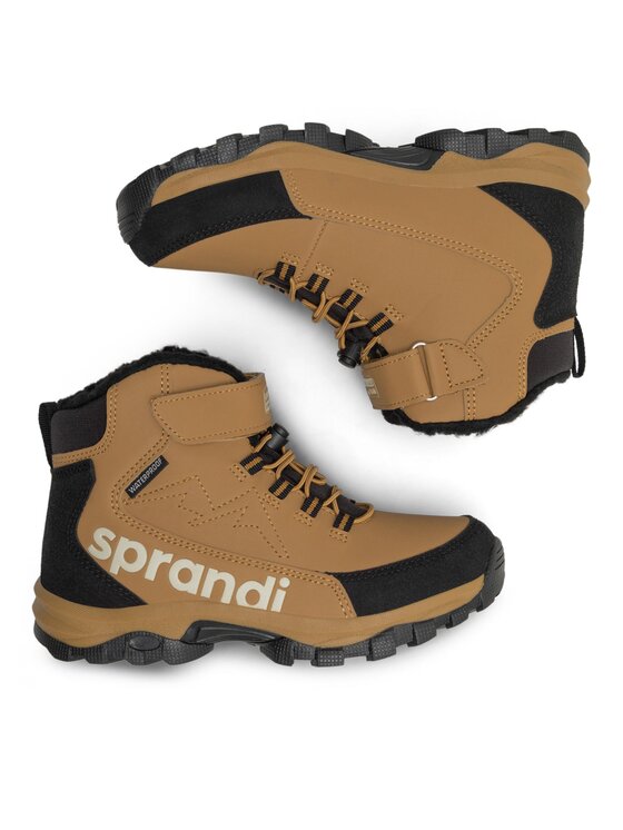 Sprandi Sprandi Gležnjarji WINTER WAVE SCP86-25067 Rjava