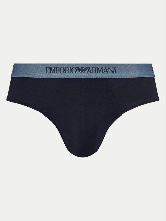 Emporio Armani Underwear Emporio Armani Underwear Komplektas: 3 trumpikių poros 111624 4F722 75536 Tamsiai mėlyna