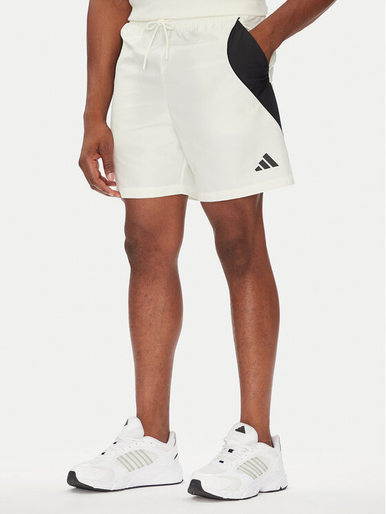 adidas adidas Pantaloni scurți sport Stadium JX5624 Alb Regular Fit