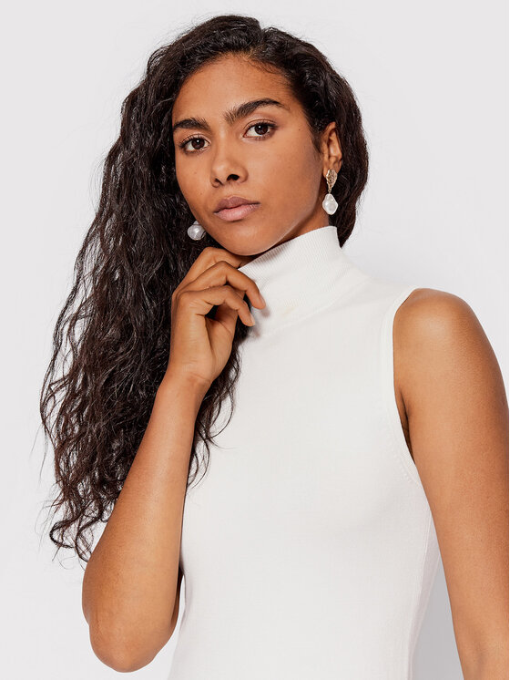 Guess Guess Rolák Zelinda W2YR32 Z2V62 Bílá Slim Fit