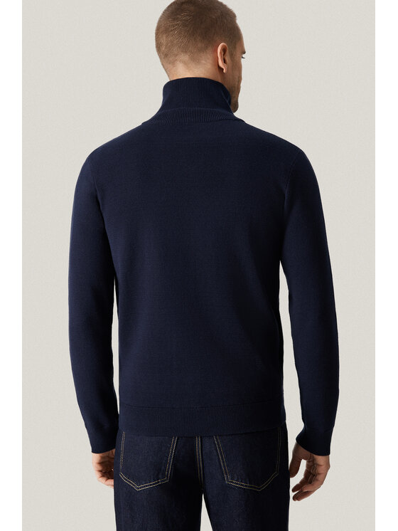 Próchnik Próchnik Sweter PM18 SW073225000118 Granatowy Regular Fit