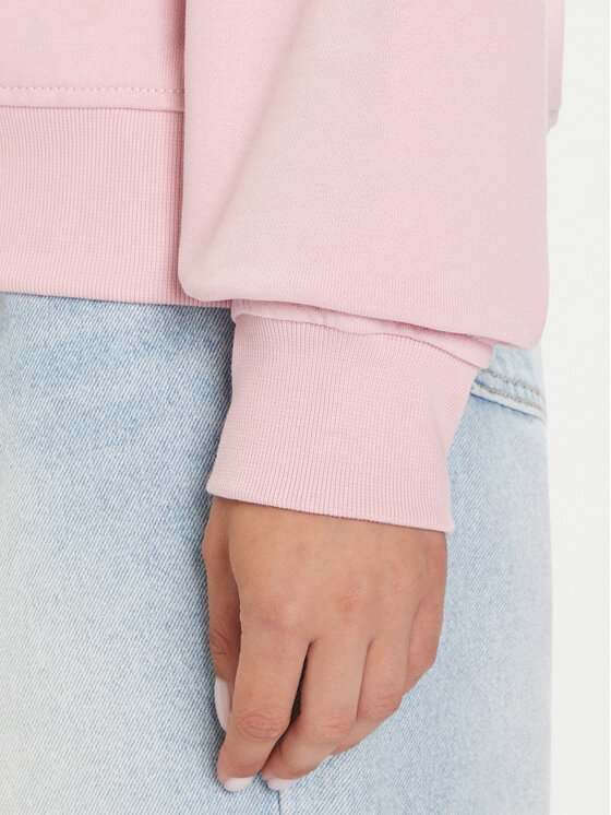 Calvin Klein Jeans Calvin Klein Jeans Mikina Monologo LV047B234G Ružová Relaxed Fit