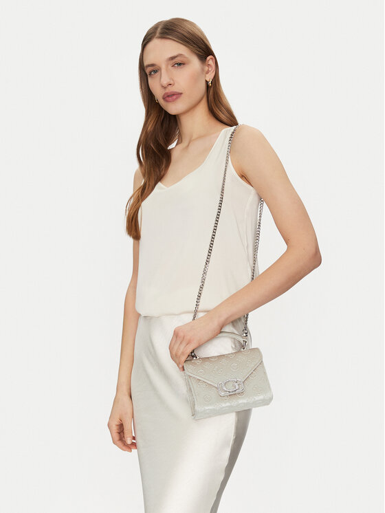 Guess Guess Torebka HWVY93 50780 Srebrny