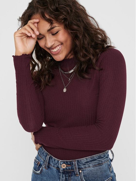 ONLY ONLY Halenka 15180040 Fialová Comfort Fit