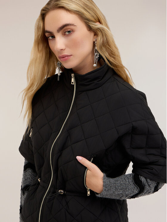Motivi Motivi Giubbotto piumino F005W000095N033 Nero Over Fit