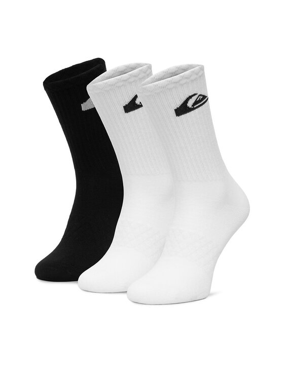 Quiksilver Quiksilver Șosete lungi CEO_BR_QUIK_2042_W_AW25 (3 PACK) Alb