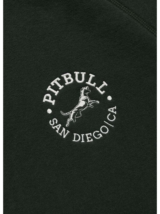 PITBULL PITBULL Bluza SAN DIEGO CA Zielony Regular Fit