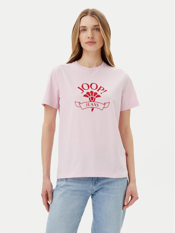 JOOP! Jeans JOOP! Jeans T-shirt Toldi 30046273 Ružičasta Regular Fit