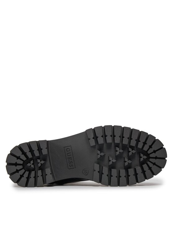 Guess Guess Šnurovacia obuv FL8WAP ELE10 Čierna