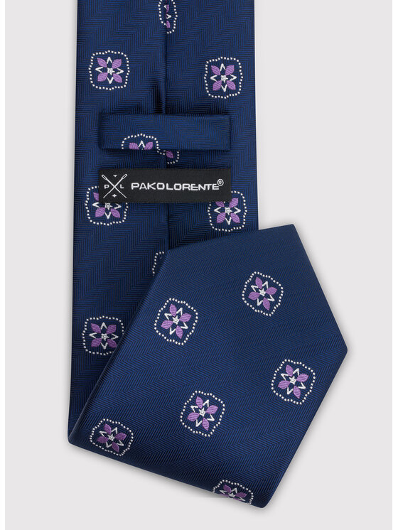 Pako Lorente Pako Lorente Krawat P24WF-KX-002 Granatowy