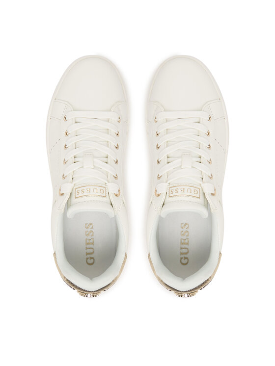 Guess Guess Sneakersy FLPWES ELE12 Bílá