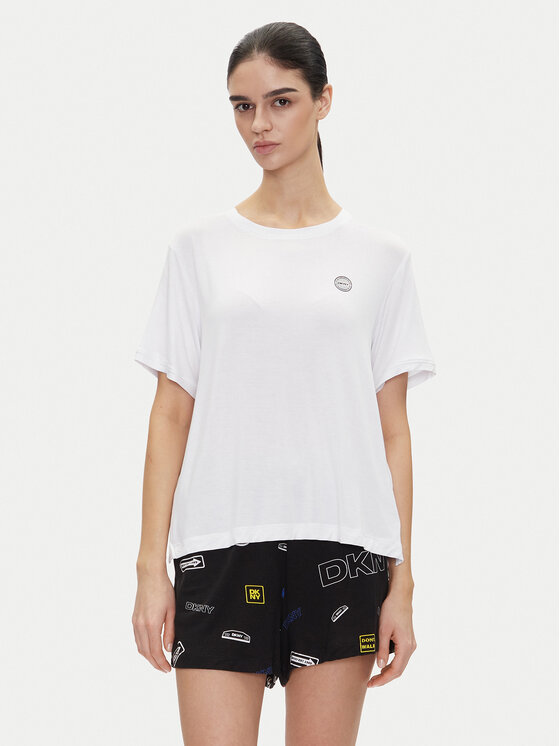 DKNY DKNY Pijama YI70051 Negru Regular Fit