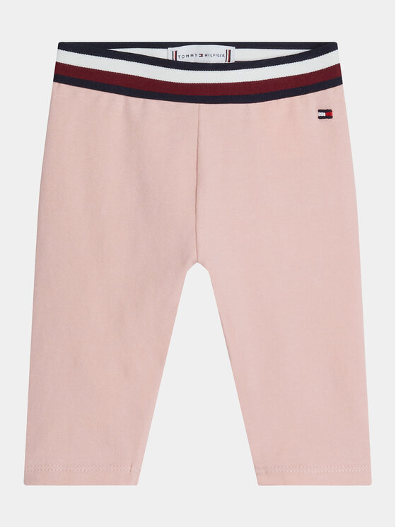 Tommy Hilfiger Tommy Hilfiger Leggings KN0KN01948 Rózsaszín Slim Fit